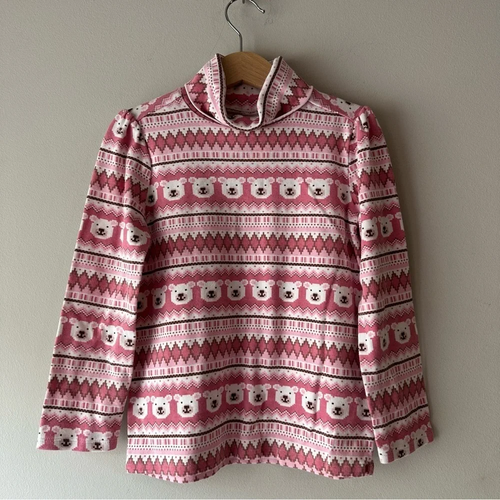 Gymboree Winter Bears Turtle Neck Long Sleeve Shirt
